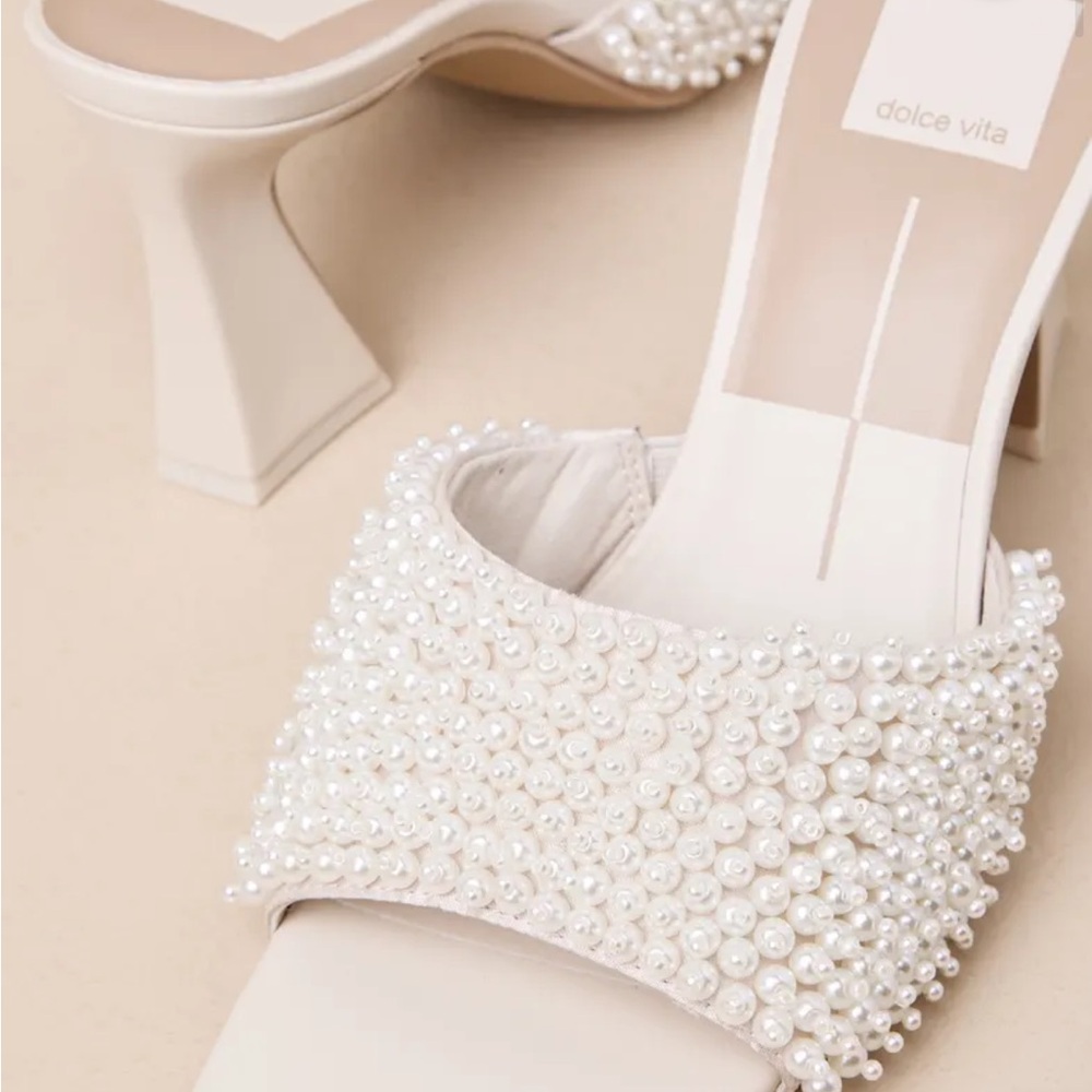 Dolce Vita Vanilla Pearl Heels